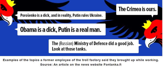 Rusland Putin;s Trolls