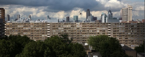 London Heygate Estate demolished 2014