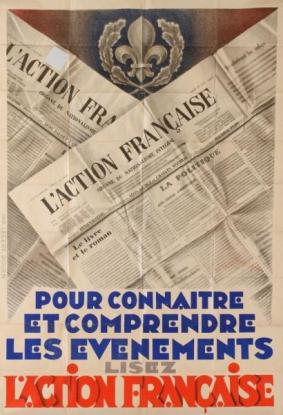 France Affiche_de_promotion_du_quotidien_l'action_francaise_(1931)