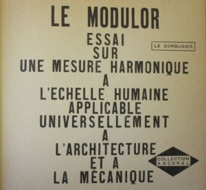 Le Corbusier modulor 2