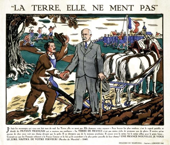 Vichy Petain Paysans