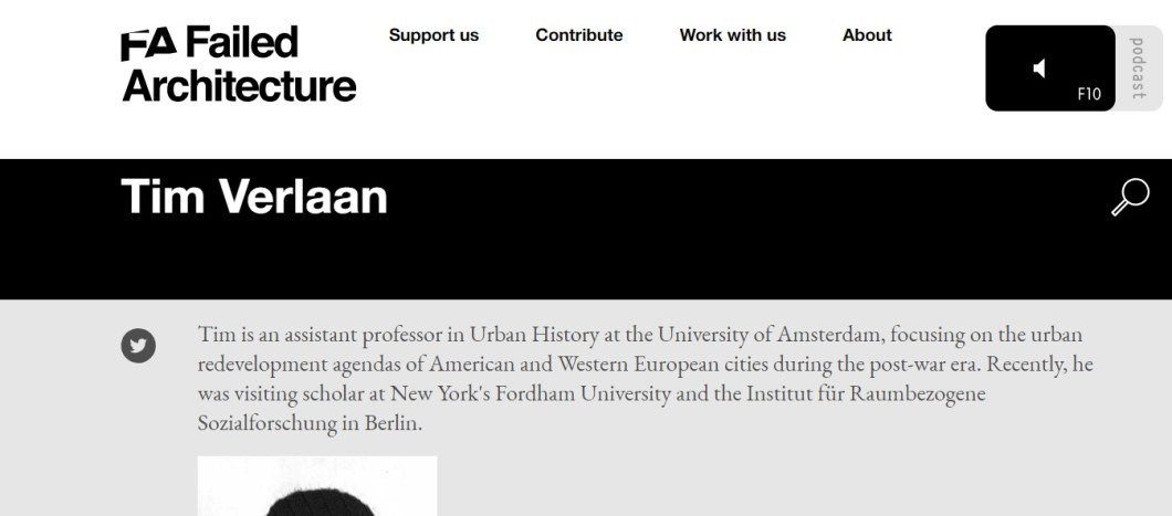 Tim Verlaan Failed Arch